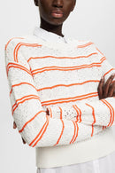 Crochet Crop Jumper - Off White