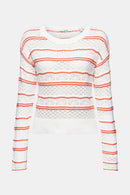 Crochet Crop Jumper - Off White