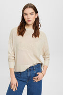 Slub Jumper - Light Taupe