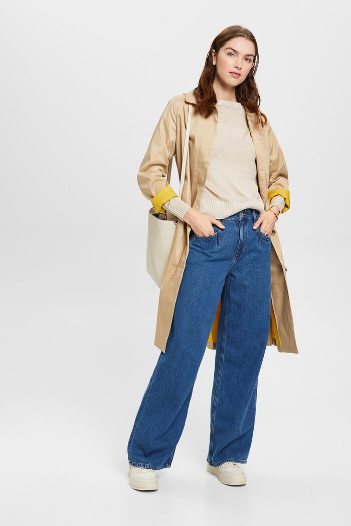 Slub Jumper - Light Taupe