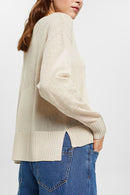 Slub Jumper - Light Taupe
