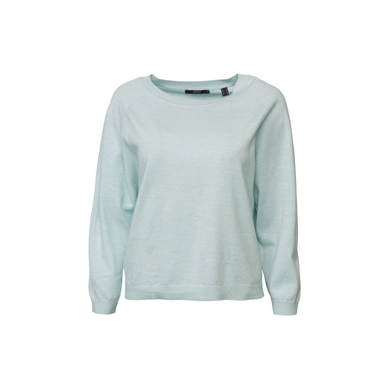 Basic Batwing Jumper - Aqua Green
