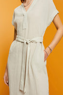 Crinkle Dress - Green