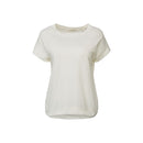 Elasticated Hem T-Shirt - Offwhite