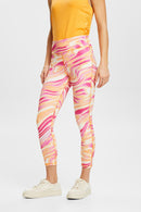Print Leggings - Golden Orange
