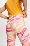 Print Leggings - Golden Orange