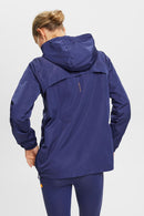 Hooded Windbreaker - Navy