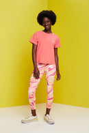 Short Sleeve T-Shirt - Coral