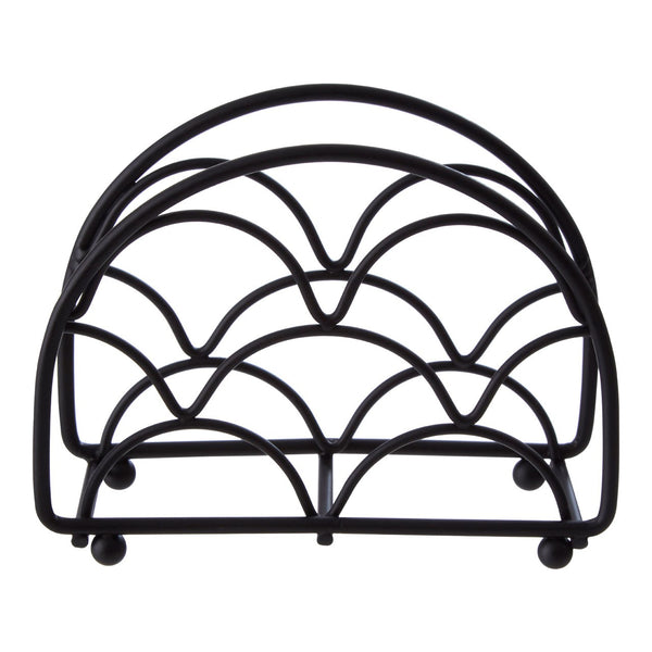 Vertex Deco Napkin Holder Black