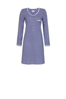 Button Up Nightdress - Night Shadow