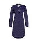 Nightdress With Button Planket