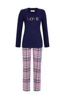 Plaid Bottom Pyjama - Night