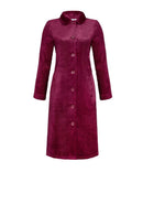 Fluffy Planket Robe - Beaujolais