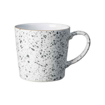 White Speckled Large Handcrafted Mug