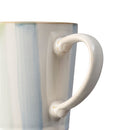 Multi Stripe Painted Large Handcrafted Mug
