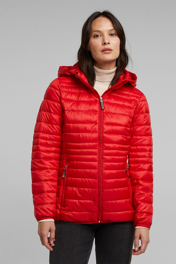 Quilted Thinsulate Jacket - Red
