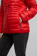Quilted Thinsulate Jacket - Red