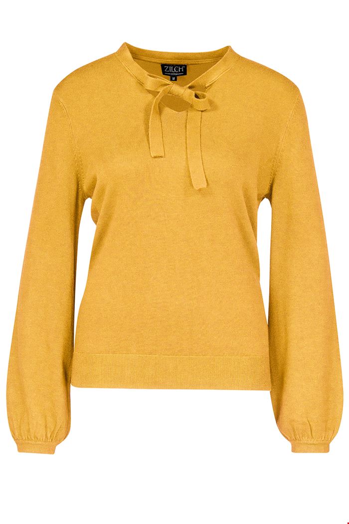 Ribbon Sweater - Gold