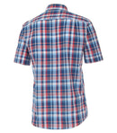 Short Sleeve Check Shirt - Red