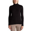 Polo Neck Jumper - Black