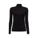 Polo Neck Jumper - Black