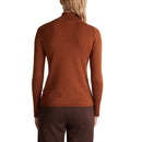 Polo Neck Jumper - Toffee