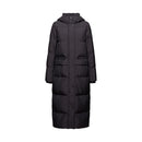 Down Quilted Coat - Black