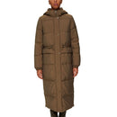 Down Quilted Coat - Khaki