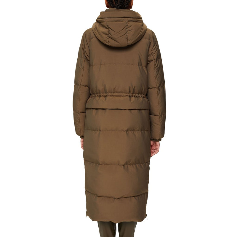 Down Quilted Coat - Khaki