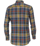 Long Sleeve Check Shirt - Tangarine