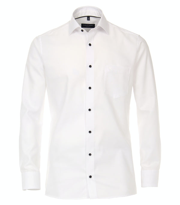 City Plain Long Sleeve Shirt - White