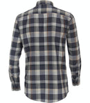Long Sleeve Check Shirt - Antracite