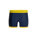 Bamboo Boxer - Navy Yellow Band