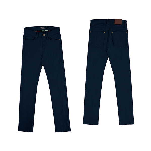 5 Pocket Non Denim - Navy