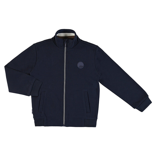 Pique Hoodie - Deep Blue