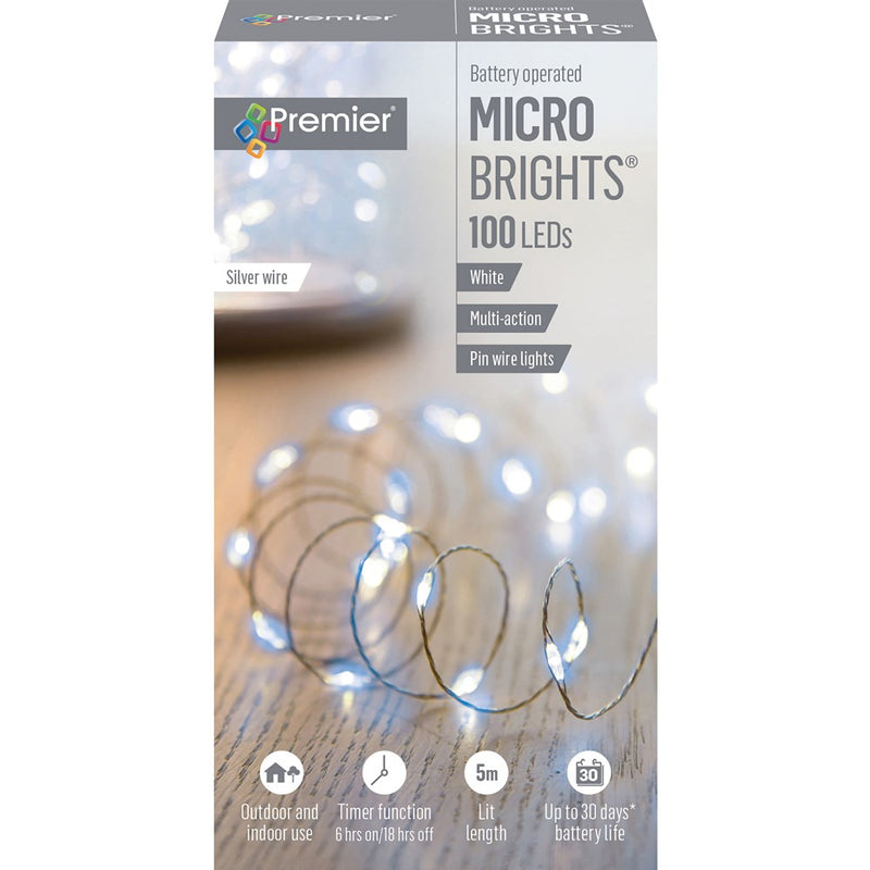 100 LED Microbrights White