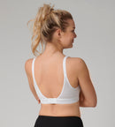 Non Wired Workout Sports Bra - Black