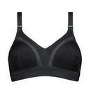 Non Wired Workout Sports Bra - Black