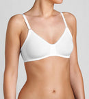 Basic+ Non-Wired Bra - White