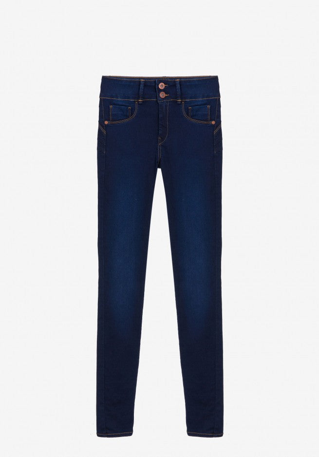 One Size Double Up Jean - Blue
