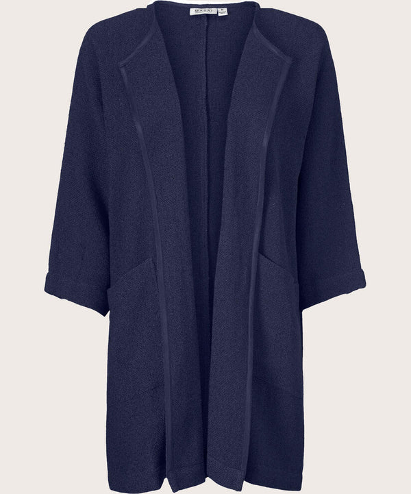 Jarmis 3/4 Sleeve Cardigan - Navy