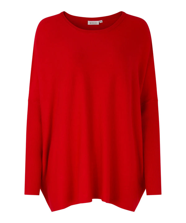 Fanasi Long Sleeve Top - Goji Berry