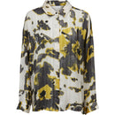 Ibily Print Blouse - Oil Yellow