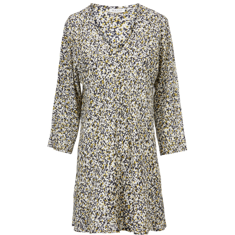 Kata V-Neck Tunic - Oil Yellow