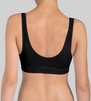 Double Comfort Sports Top - Black
