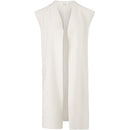 Laurini Sleeveless Cardigan - Whitecap