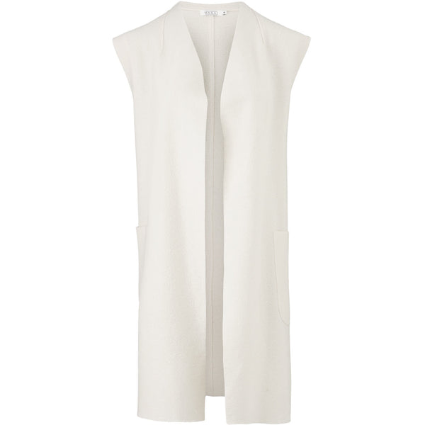 Laurini Sleeveless Cardigan - Whitecap