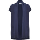 Leena Sleeveless Cardigan - Crown Blue