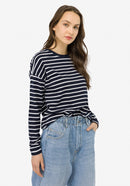 Farinha Long Sleeve T-shirt - Blue