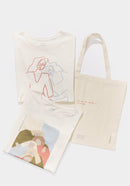 2 Pack T-shirts + Free Tote - Star White